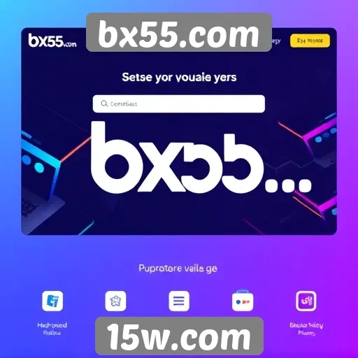 Interface do bx55.com melhora experiência do usuário
